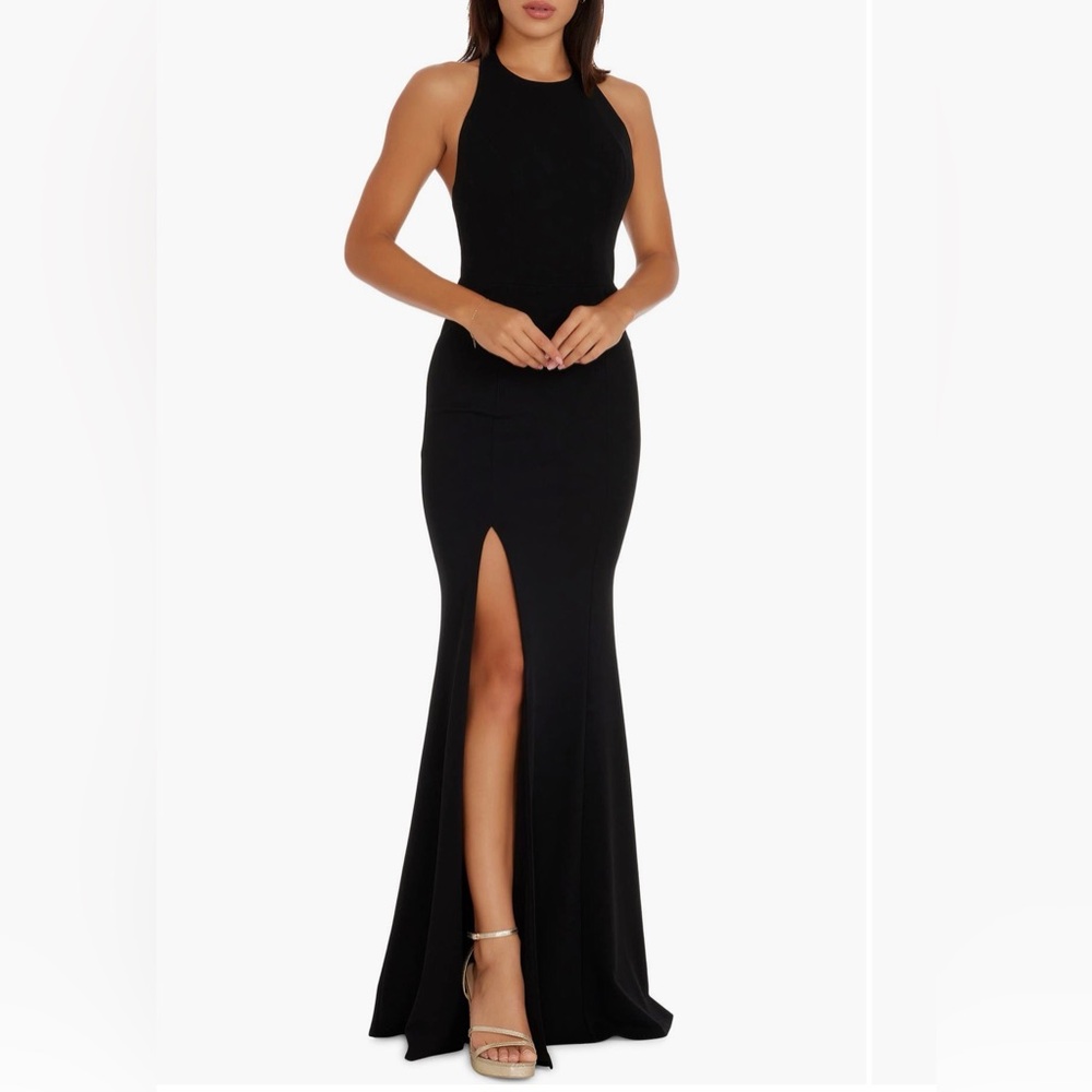 Elegant Black Evening Gown